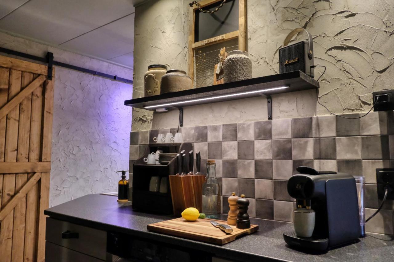 Lodge In Een Bosrijke Omgeving Met Hottub & Sauna Opt Rheezerveen Экстерьер фото
